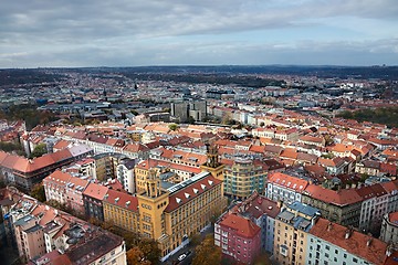Image showing Prague viewed from above