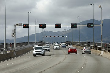 Image showing Highway with low traffic