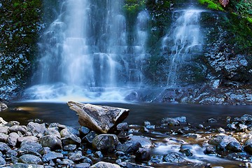 Image showing Waterfall in the forest