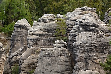 Image showing Majestic Rocky Landscape