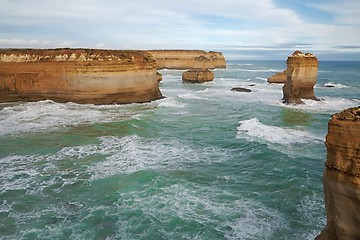 Image showing Great Ocean Road, Twelve Apostles