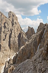 Image showing Dolomites mountain landscape