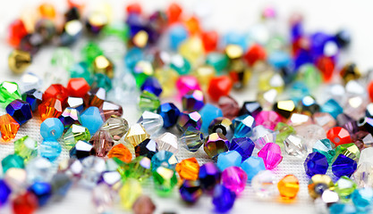 Image showing Glass beads