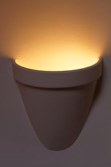 Image showing Lamp in a pots