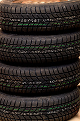Image showing Car tire