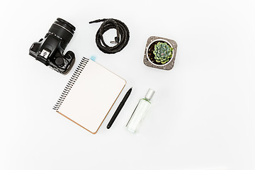 Image showing Still life of casual man. Modern male accessories