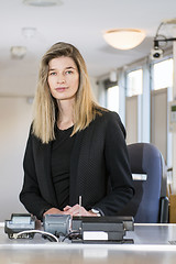 Image showing Sales attendant in a theater