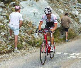 Image showing The Cyclist Stijn Devolder - Tour de France 2015