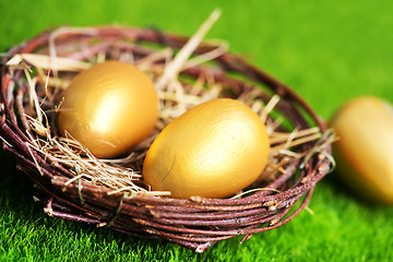 Image showing easter eggs