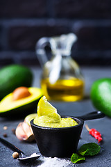 Image showing avocado sauce