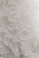 Image showing Wedding dress - close-up photo