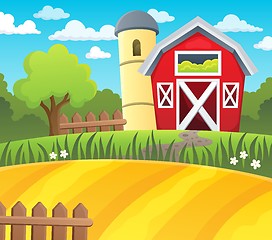 Image showing Farmland theme background 1
