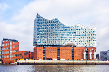 Image showing Elbphilharmonie; a concert hall in the HafenCity quarter of Hamb