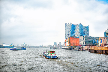 Image showing view of Hamburg city