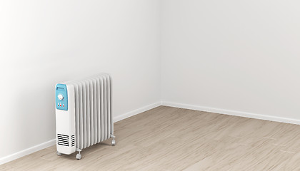 Image showing Oil-filled electric heater