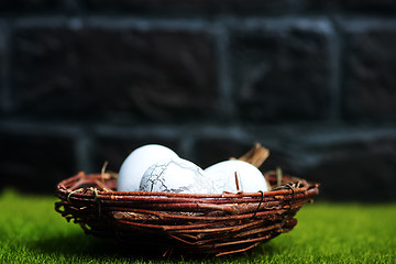 Image showing easter eggs