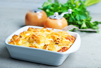 Image showing gratin