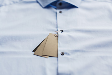 Image showing close up of shirt with price tag