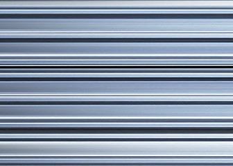 Image showing shining metal roofing sheets