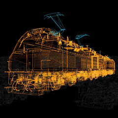 Image showing train.3D illustration