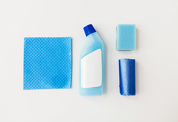 Image showing cleaning stuff on white background