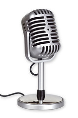 Image showing Retro Microphone