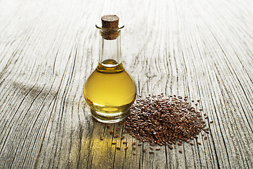 Image showing Linseed oil