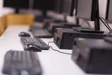 Image showing Computer classroom