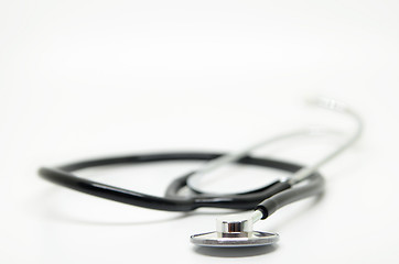 Image showing Medical stethoscope isolated