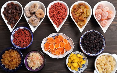 Image showing Dried fruits.