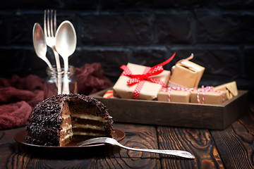 Image showing chocolate cake