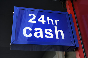 Image showing ATM sign