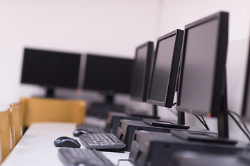 Image showing Computer classroom