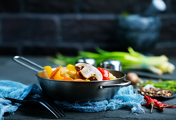 Image showing baked vegetables