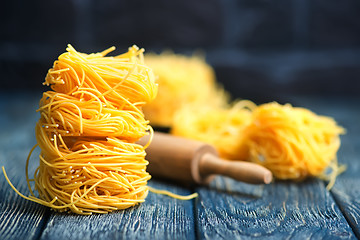 Image showing raw noodle