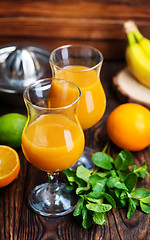 Image showing orange juice