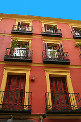 Image showing Spanish apartments