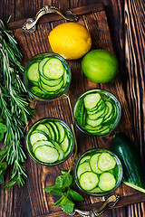 Image showing cucumber drink