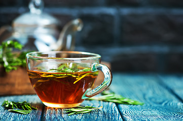 Image showing rosemary tea