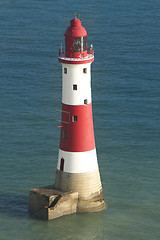 Image showing Lighthouse and sea