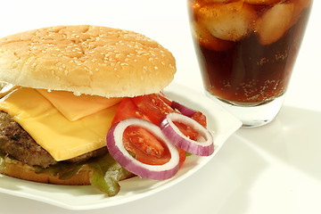 Image showing Cheeseburger