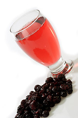 Image showing Cranberry juice