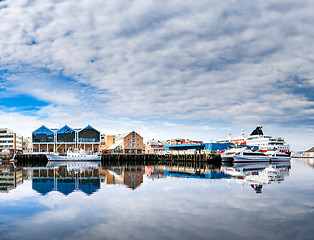 Image showing Hammerfest City, Finnmark, Norway