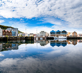 Image showing Hammerfest City, Finnmark, Norway