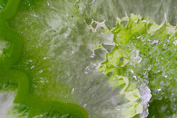 Image showing Close-up of a colorful stone