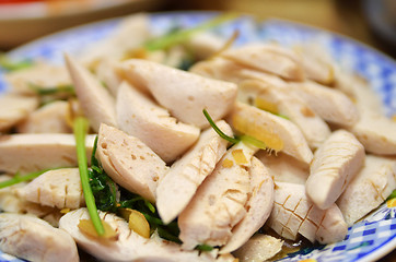 Image showing Stir fried pig kidney with garlic