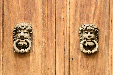 Image showing Door knockers Italy