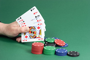 Image showing Playing cards