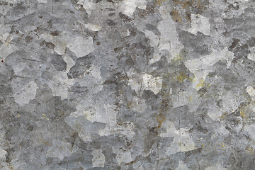 Image showing zinc metal plate texture