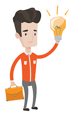 Image showing Successful business idea vector illustration.